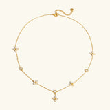 Fortune Diamond Clover Halskjede