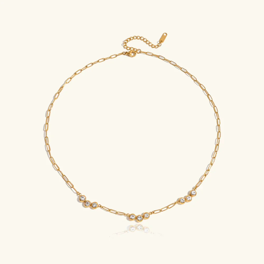 Fortune Diamond Clover Halskjede