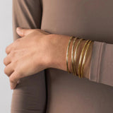 Shannon gull bangle-sett