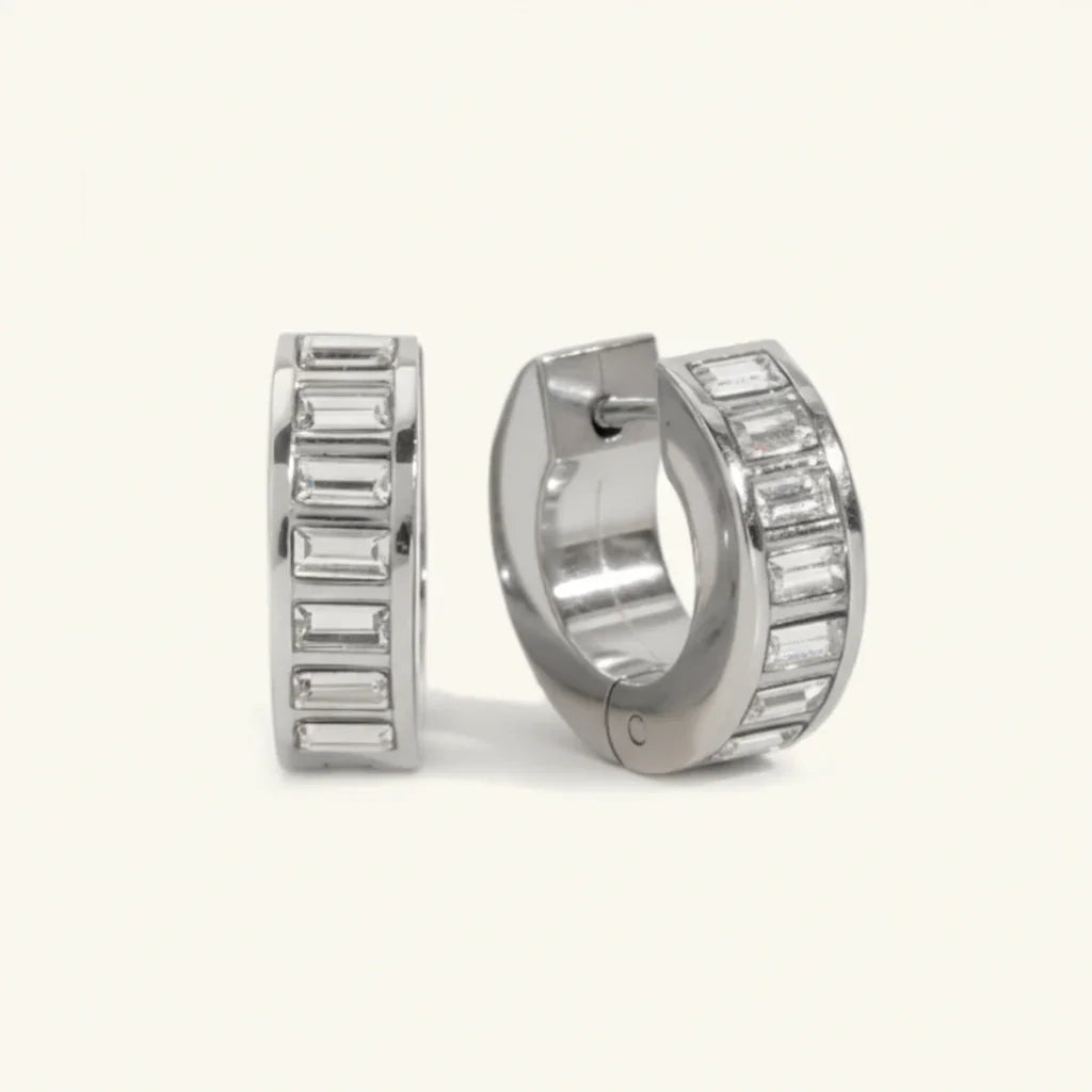 Lexie diamant huggies