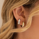 Lexie diamant huggies