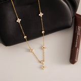 Fortune Diamond Clover Halskjede
