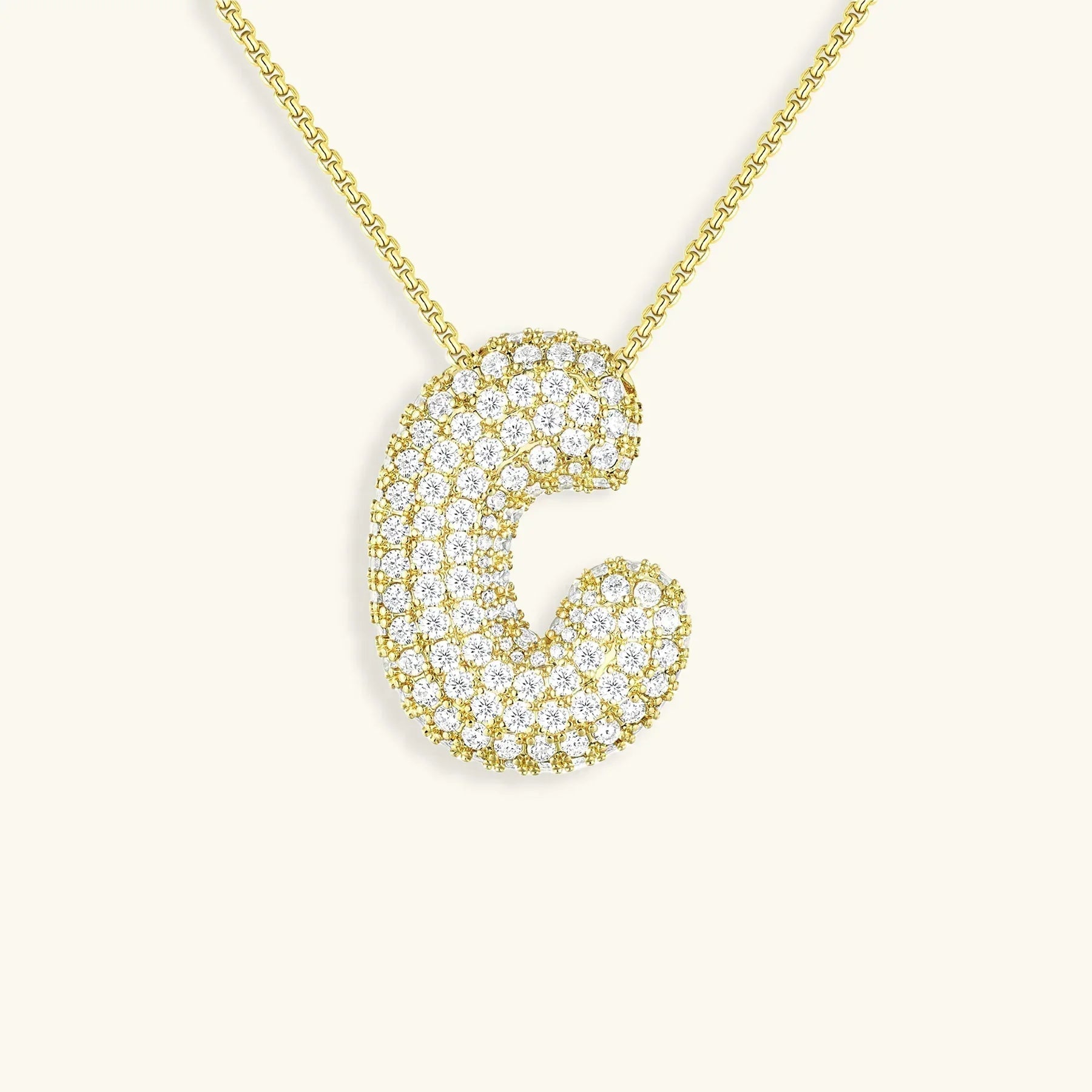 Boble initial diamantkjede