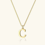 Therese Bokstav-Initial Gullhalskjede