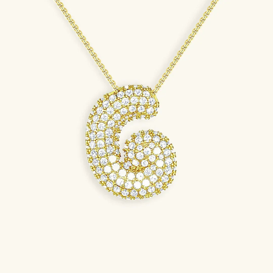Boble initial diamantkjede