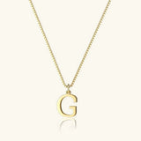 Therese Bokstav-Initial Gullhalskjede