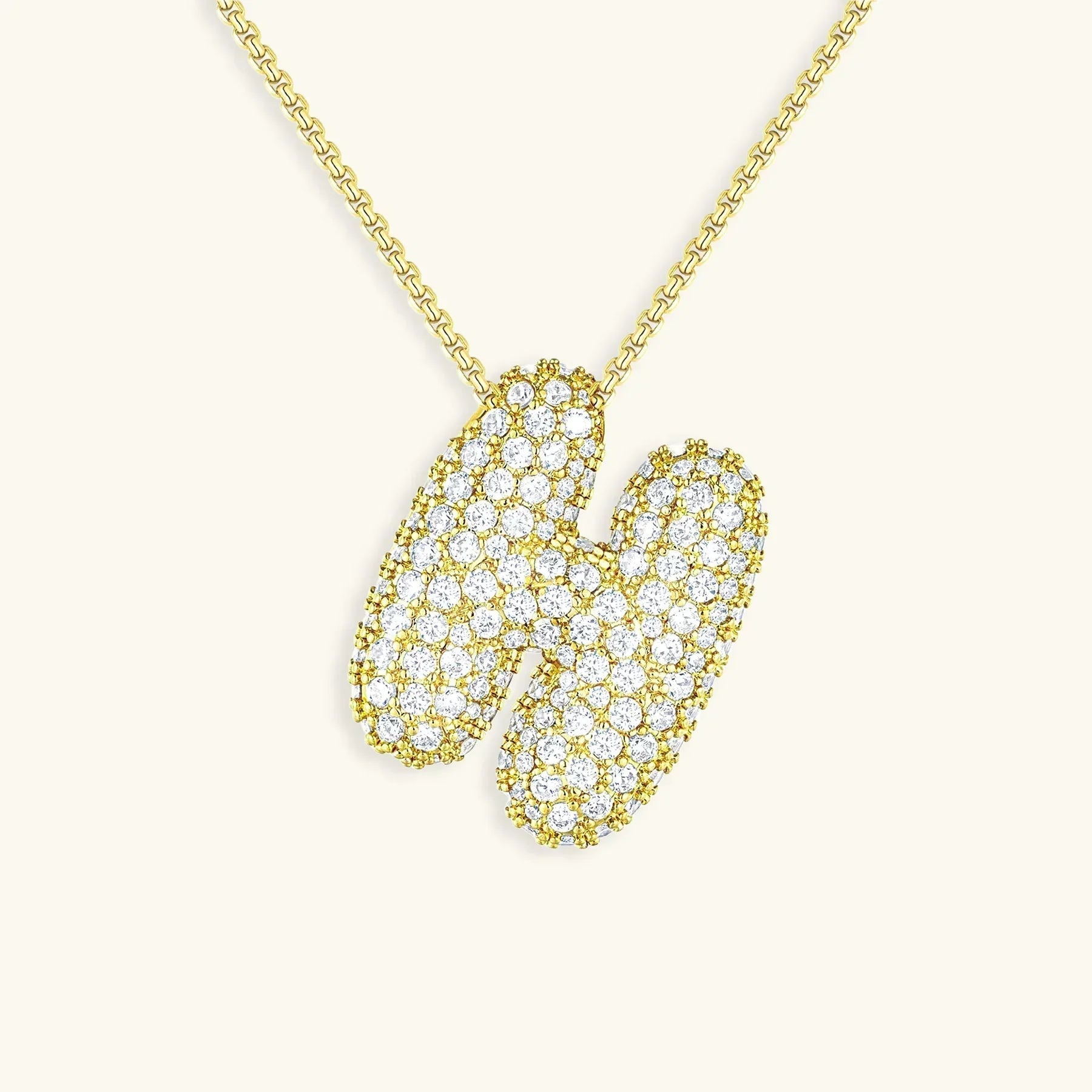 Boble initial diamantkjede