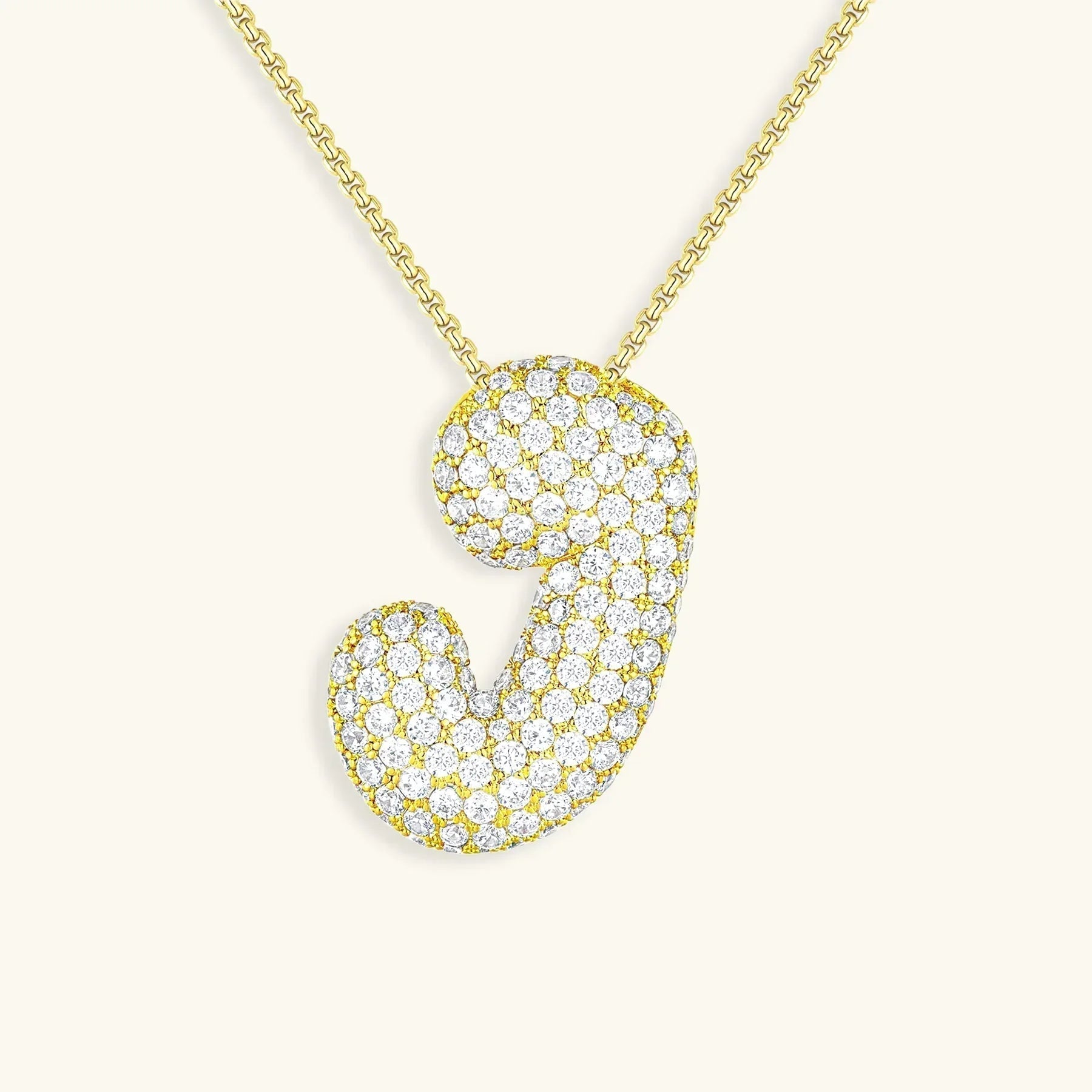 Boble initial diamantkjede