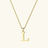 Therese Bokstav-Initial Gullhalskjede