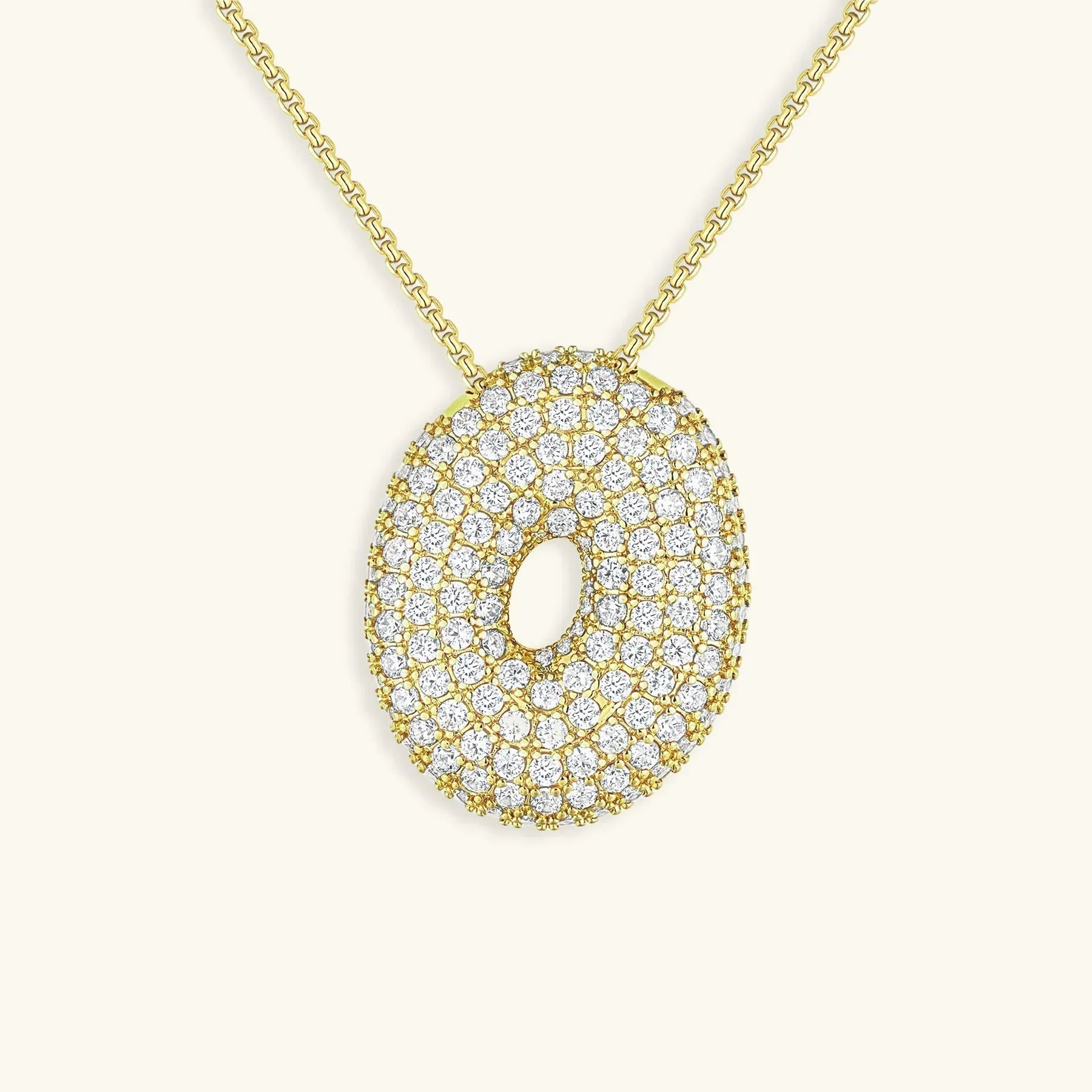 Boble initial diamantkjede