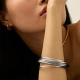 Shannon gull bangle-sett