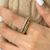 Alison stablet diamantring