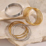 Shannon gull bangle-sett