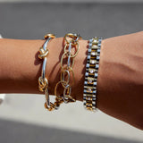 Ramona tofarget multilink armbånd