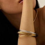 Shannon gull bangle-sett