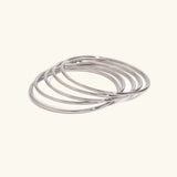 Shannon gull bangle-sett