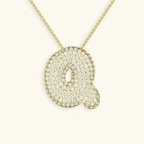 Boble initial diamantkjede