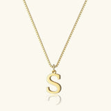 Therese Bokstav-Initial Gullhalskjede